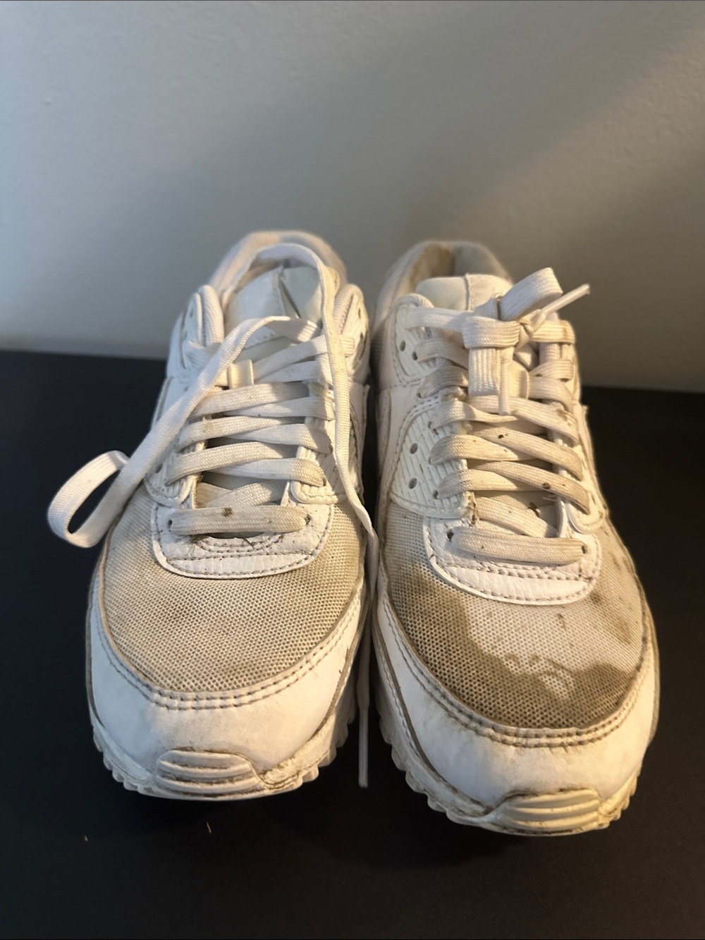 Women's Cream and White Athletic Sneakers - Everyday Comfort Trainers
